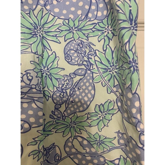 Vintage Lilly Pulitzer Capri Pants Size 6 Crabs and Lobsters, High Waist (Q47) - Picture 3 of 6